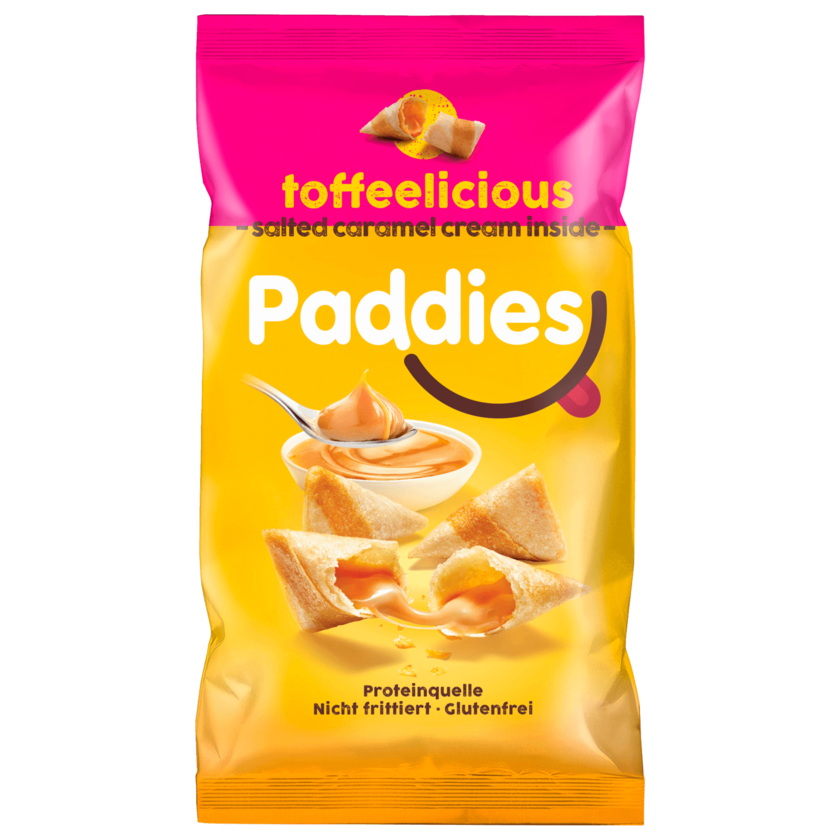 Paddies toffeelicious salted caramel cream inside 70g